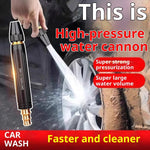 Portable High Pressure Car Wash Gun